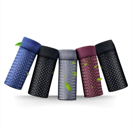 Calzoncillos de fibra de bambú transpirables 5+ 5 de REGALO