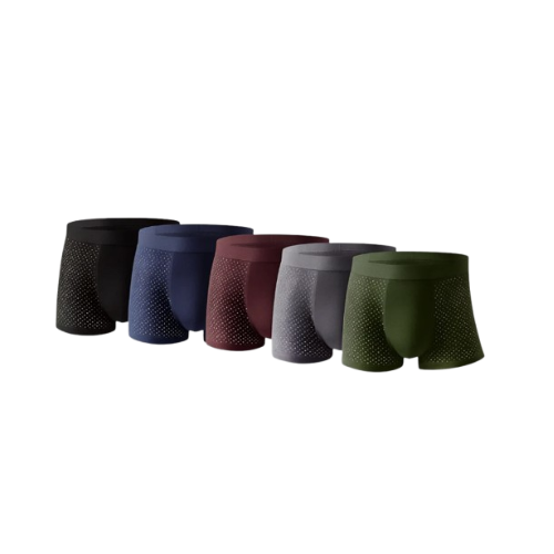 Calzoncillos de fibra de bambú transpirables 5+ 5 de REGALO