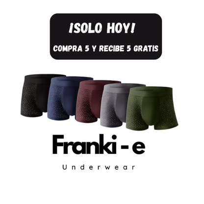 Calzoncillos de fibra de bambú transpirables 5+ 5 de REGALO