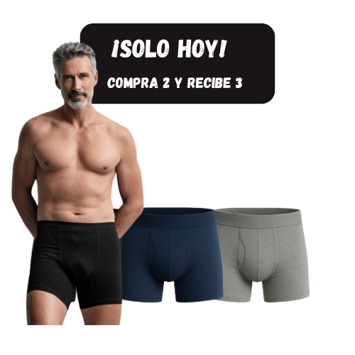 DryBoxers by Franki-e, Calzoncillos inteligentes contra pequeñas pérdidas  (2 + 1 gratis)