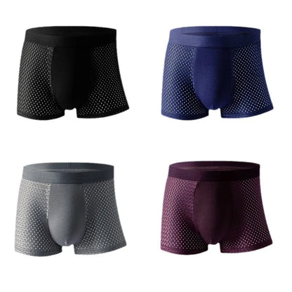 Calzoncillos de fibra de bambú transpirables 5+ 5 de REGALO